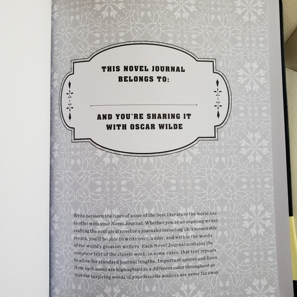 NWT A Novel Journal: The Picture of Dorian Gray - Picture 9 of 10